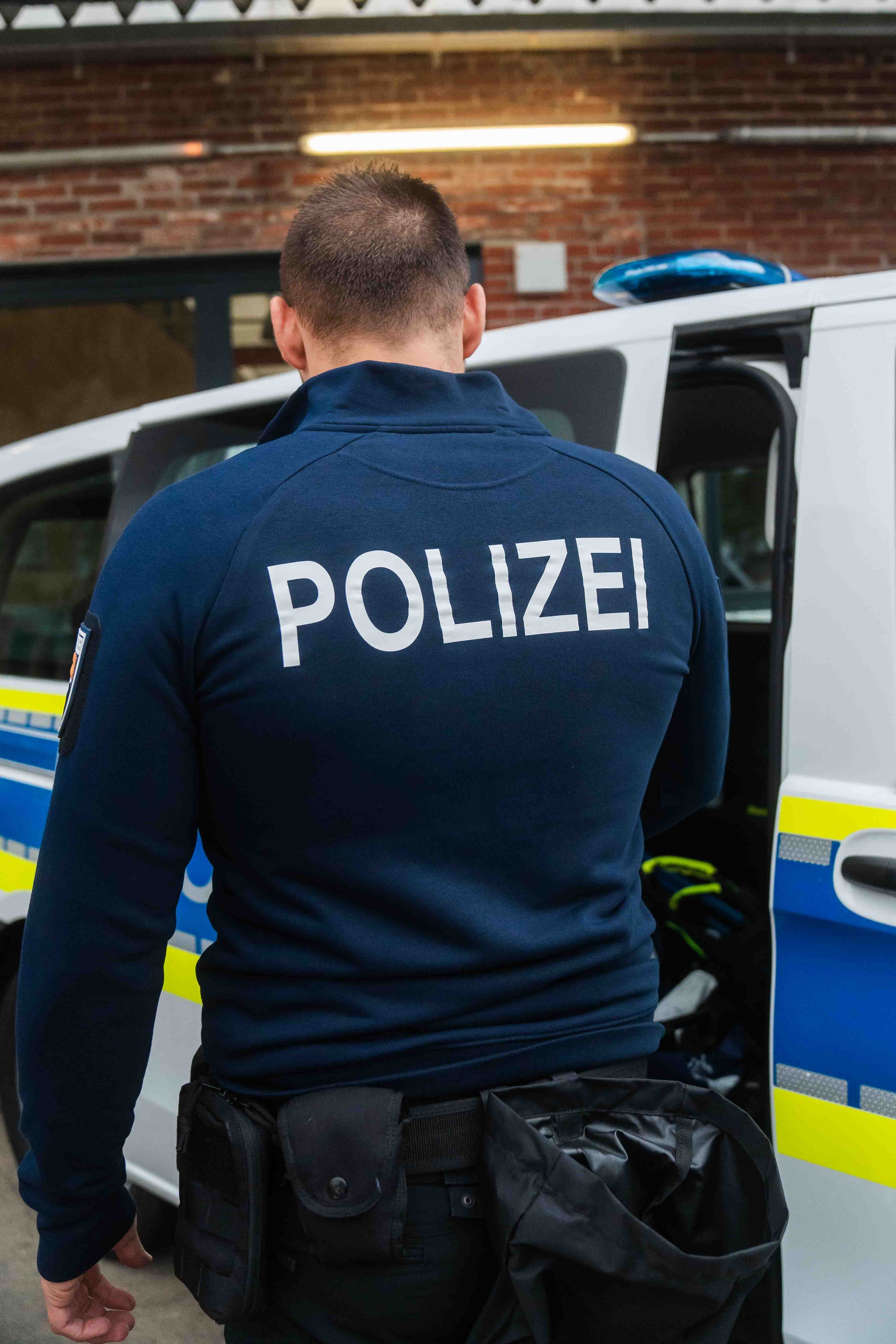 Polizei-Sweatjacke