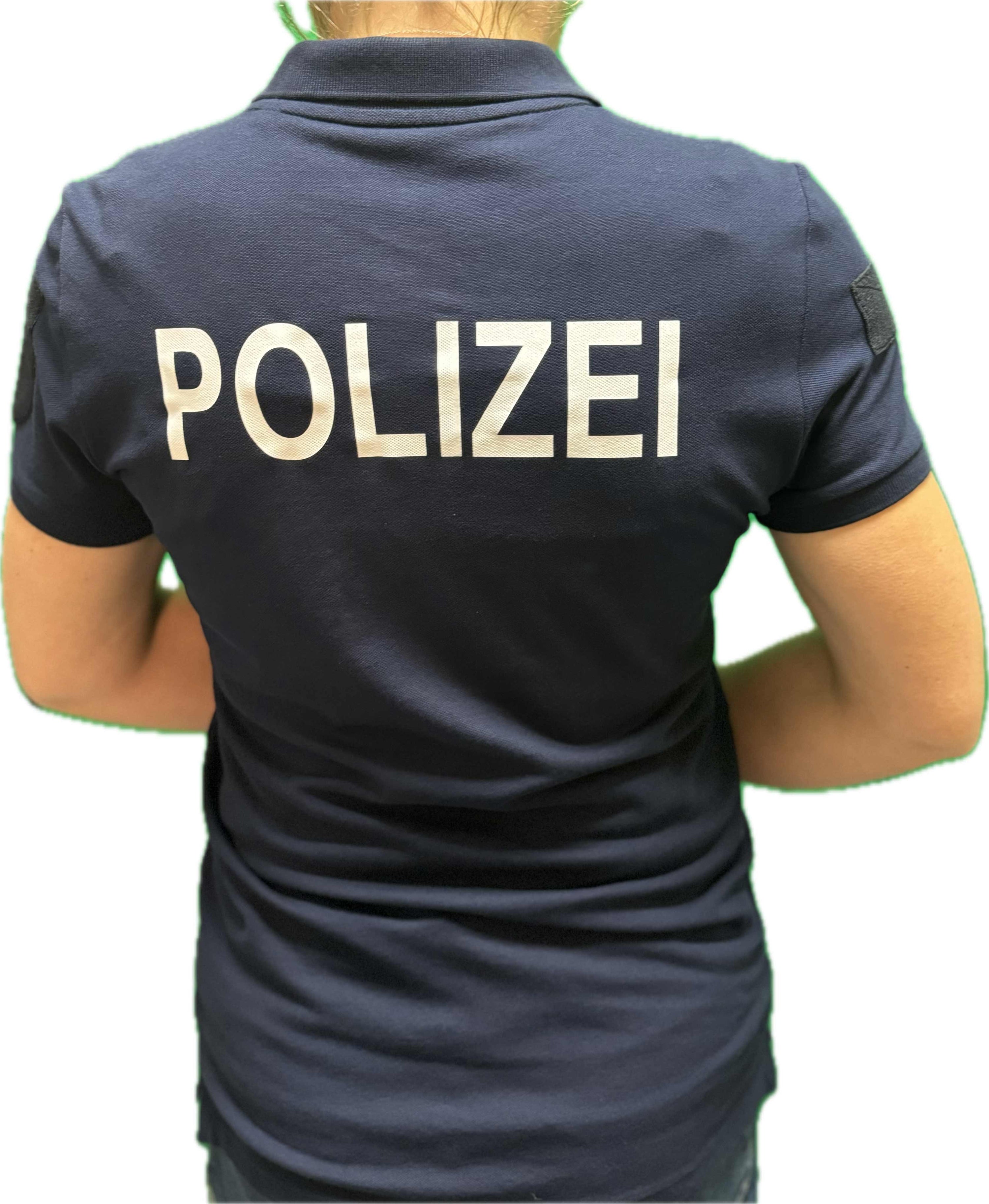 Polizei-Polo-Shirts Kurz